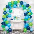 Creative Converting 16' Blue and Green Balloon Arch Kit 16', 672PK 360443
